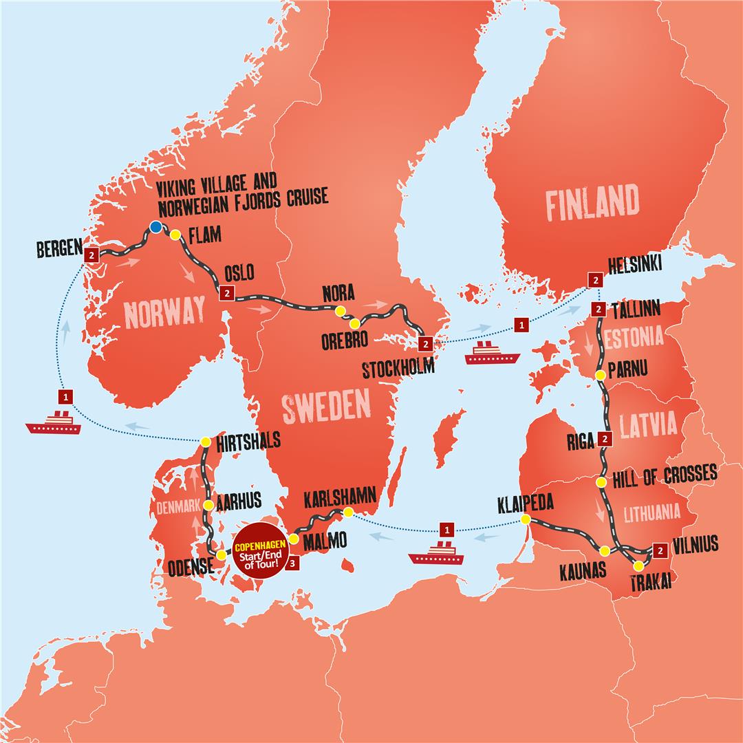 tourhub | Expat Explore Travel | Ultimate Scandinavia & The Baltics 